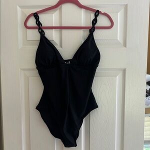 J. Crew Classic Black Swimsuit